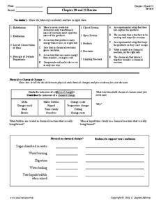 endothermic and exothermic reactions worksheet