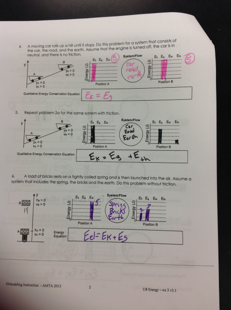 Tenth grade Lesson Qualitative Conservation of Energy