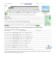 energy skate park worksheet