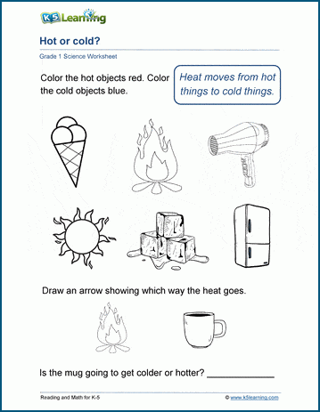 Heat Worksheets | Worsheets library