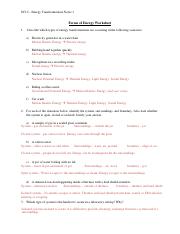 8.1 - Forms of Energy Worksheet Answers.pdf - SC10 - Energy ...
