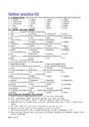 english 9 worksheet