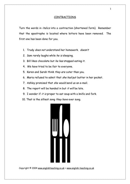 CBSE Class 1 English Grammar Worksheet in PDF