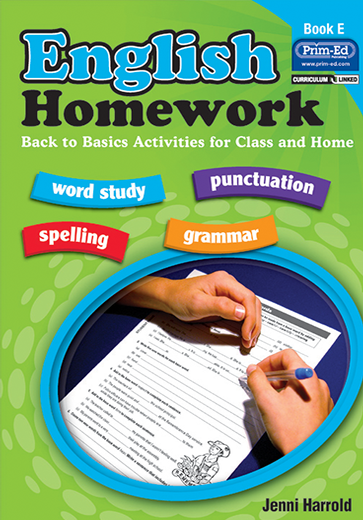 English Homework Book E 4th Class Prim Ed Worksheets Library