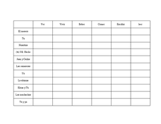 english verb conjugation worksheet