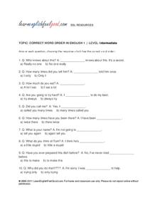 english worksheet 6th grade