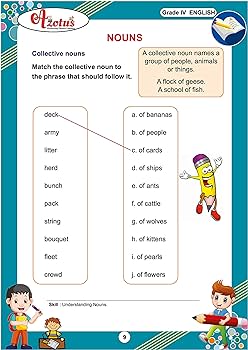 english worksheet for 4th graders