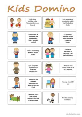 english worksheet for kid