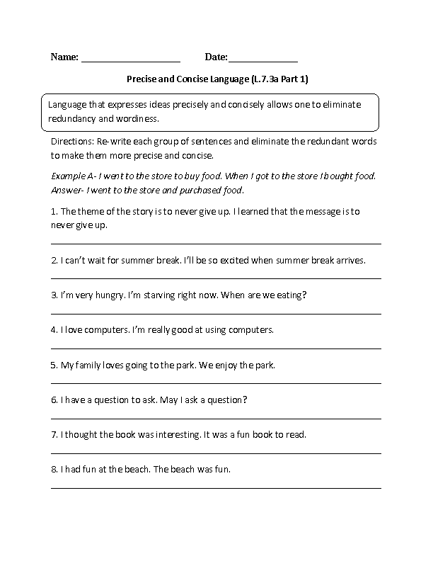 worksheets library | English Worksheets | Language worksheets ...