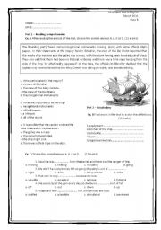english worksheet high school