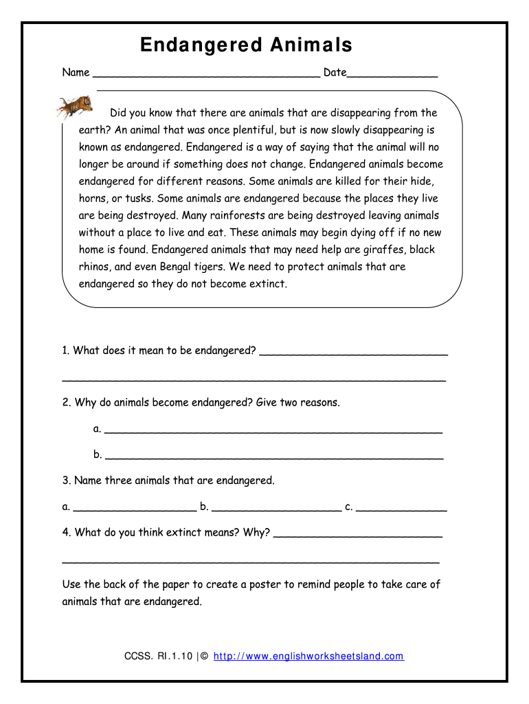 Englishworksheetsland - Fill Online, Printable, Fillable, Blank ...