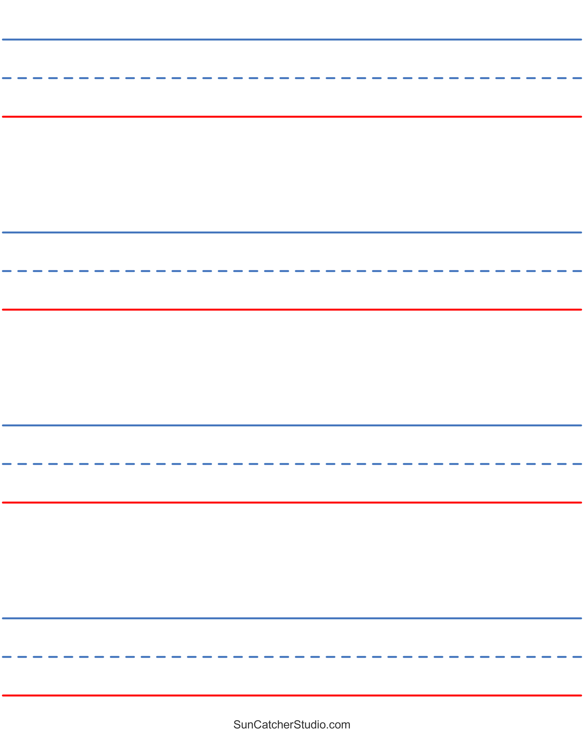 Lined Writing Paper For Kids Pdf