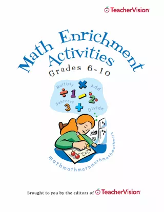 Math Enrichment Activities Printable Book (6-10) - TeacherVision