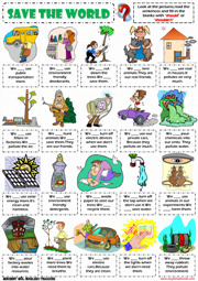 Environment ESL Printable Worksheets and Exercises