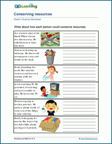 environmental science worksheet for high school