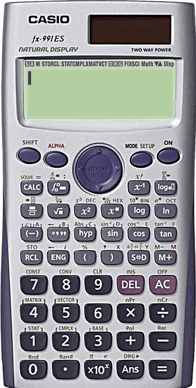 Equation Solve for X - fx-991EX - Casio Calculator Tutorials ...