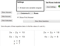 Solving Simultaneous Equations | Techniques, Methods, Examples