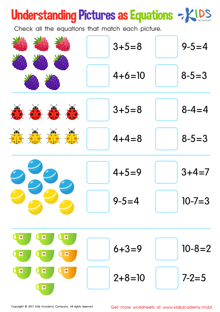 equations worksheet