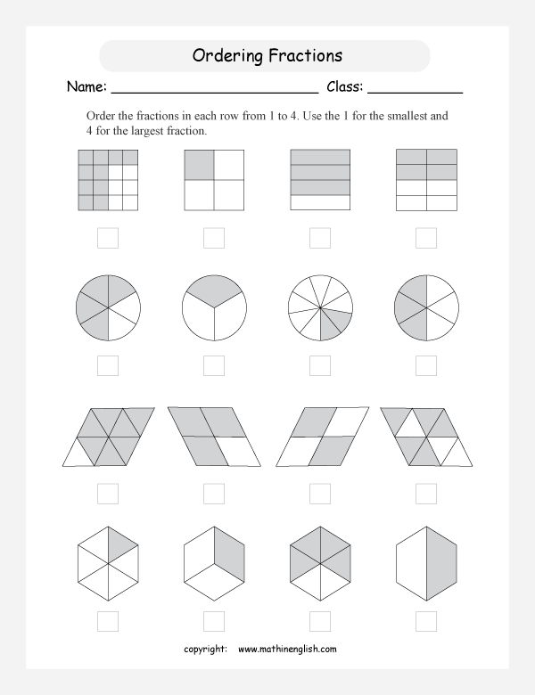equivalent fraction worksheet 3rd grade singapore math