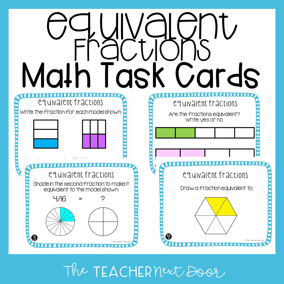 equivalent fractions for 3rd grade