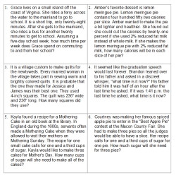 Fraction Word Problems - Worksheets, Lessons, and Printables