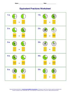 equivalent fractions worksheet 3rd