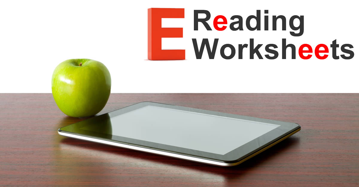 EReading Worksheets - The Learning Exchange