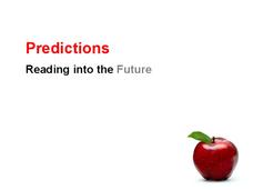 Ereading Worksheets: Making Predictions Topic | Lesson Planet