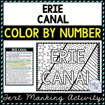 erie canal worksheet