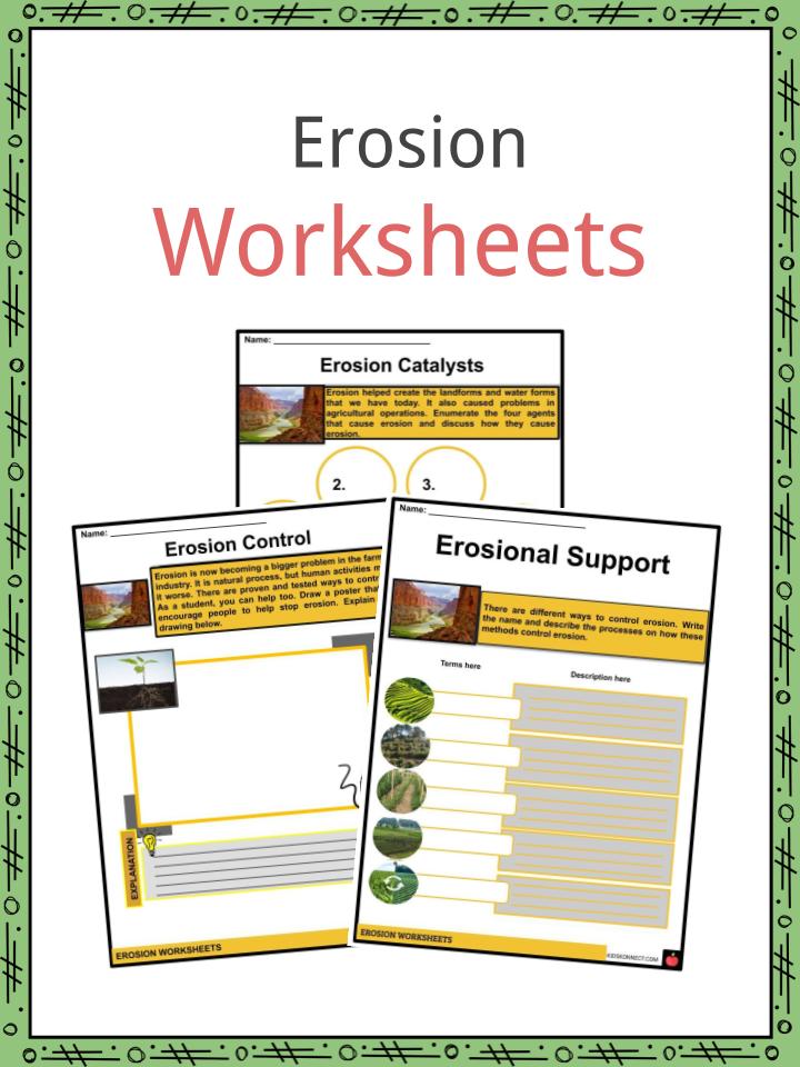 erosion worksheet 4th grade