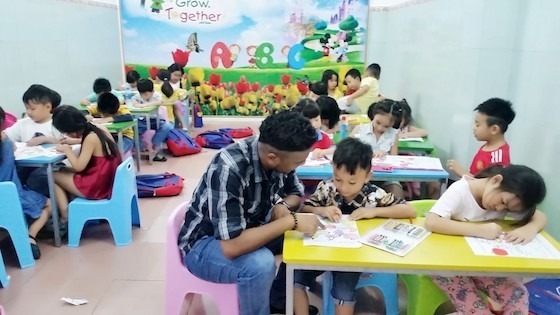 esl classroom
