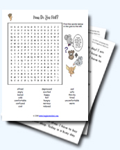 Emotions and Feelings Worksheets