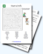 Health and Sickness Worksheets
