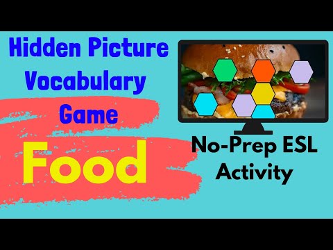esl hidden pictures printable