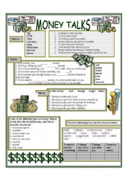 English money worksheets