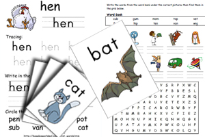 Phonics Worksheets and Teaching Resource Collections