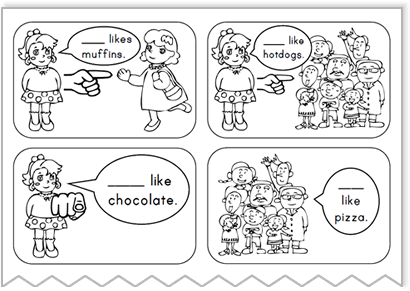 esl possessive pronouns worksheet