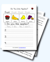 Basic Sentence Structure Worksheets