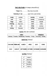esl spanish to english worksheet