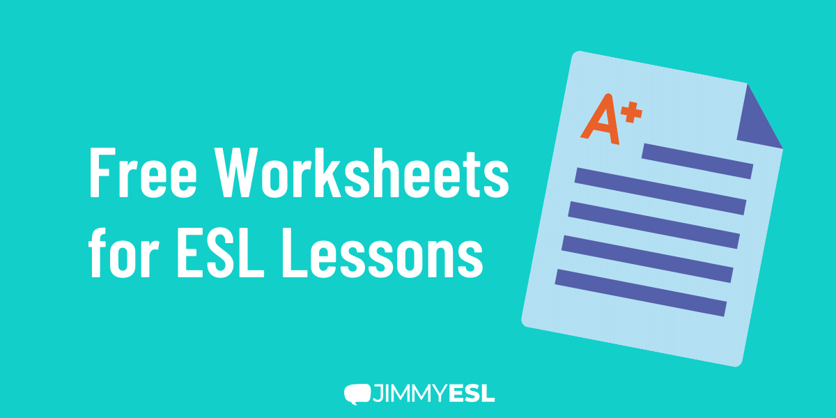 esl worksheet and lesson plans