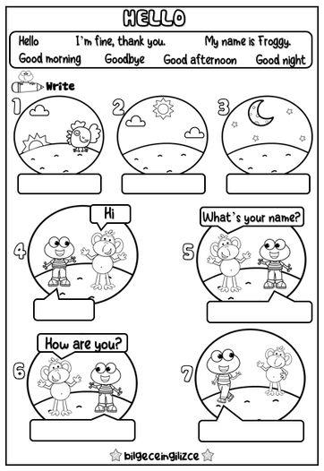 esl worksheet beginner