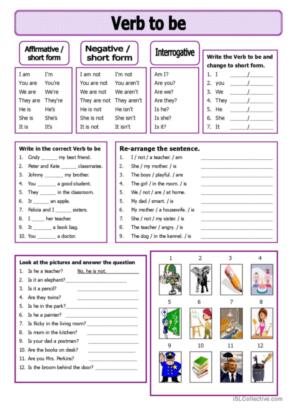 esl worksheet for elementary students