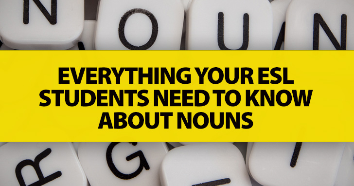 esl worksheet nouns