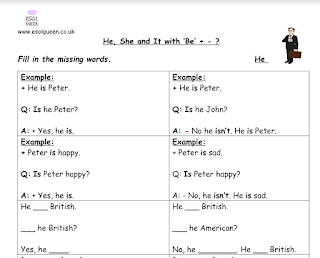 Entry 1 Grammar Worksheets