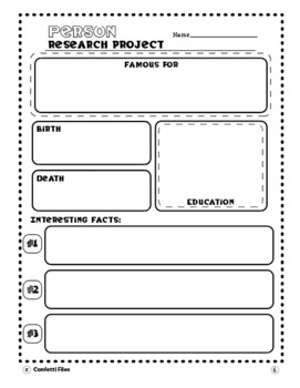 Research Paper Outline [Template] - People | Research Writing Essay Outline