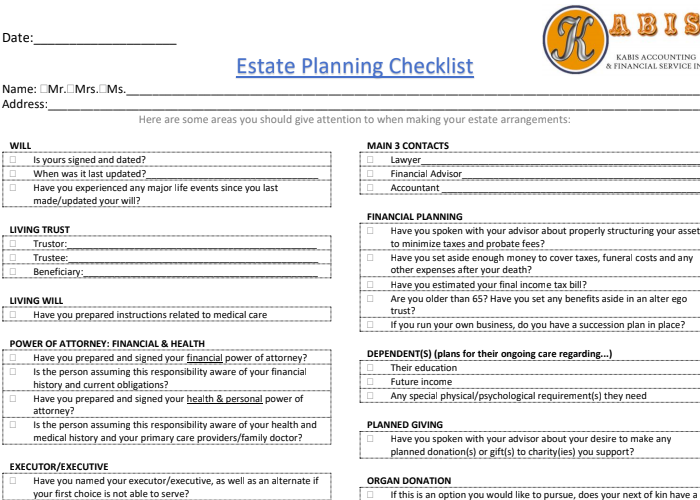 estate-planning-checklist-canadian-estate-planning-worksheets-library for Free Printable Estate Planning Forms Estate Planning Checklist | Canadian Estate Planning - Worksheets Library for Free Printable Estate Planning Forms