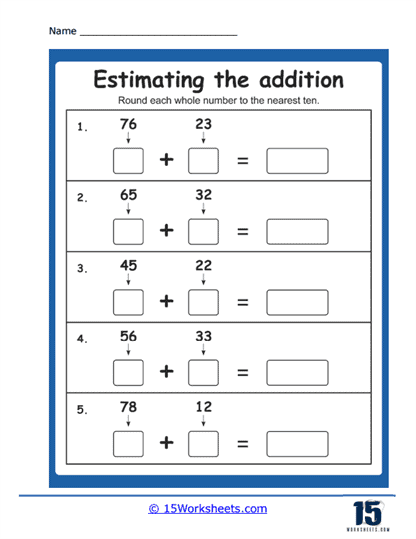 Estimating Sums Worksheets - 15 Worksheets Library
