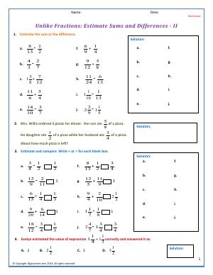 Biglearners Worksheet | Biglearners