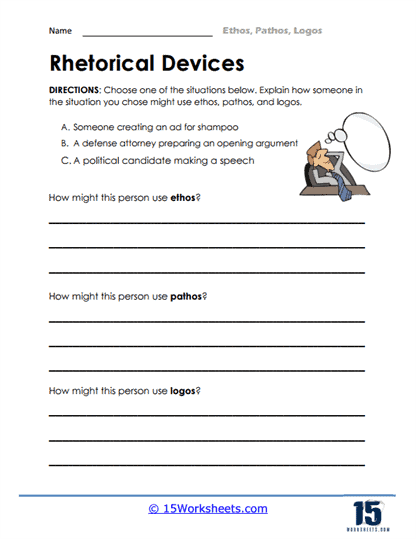 Ethos, Pathos, Logos Worksheets - 15 Worksheets Library