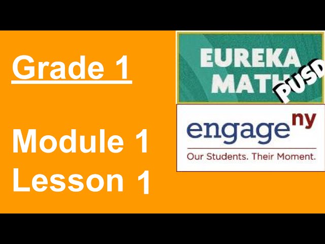 Eureka Math Grade 1 Module 1 Lesson 1 - YouTube